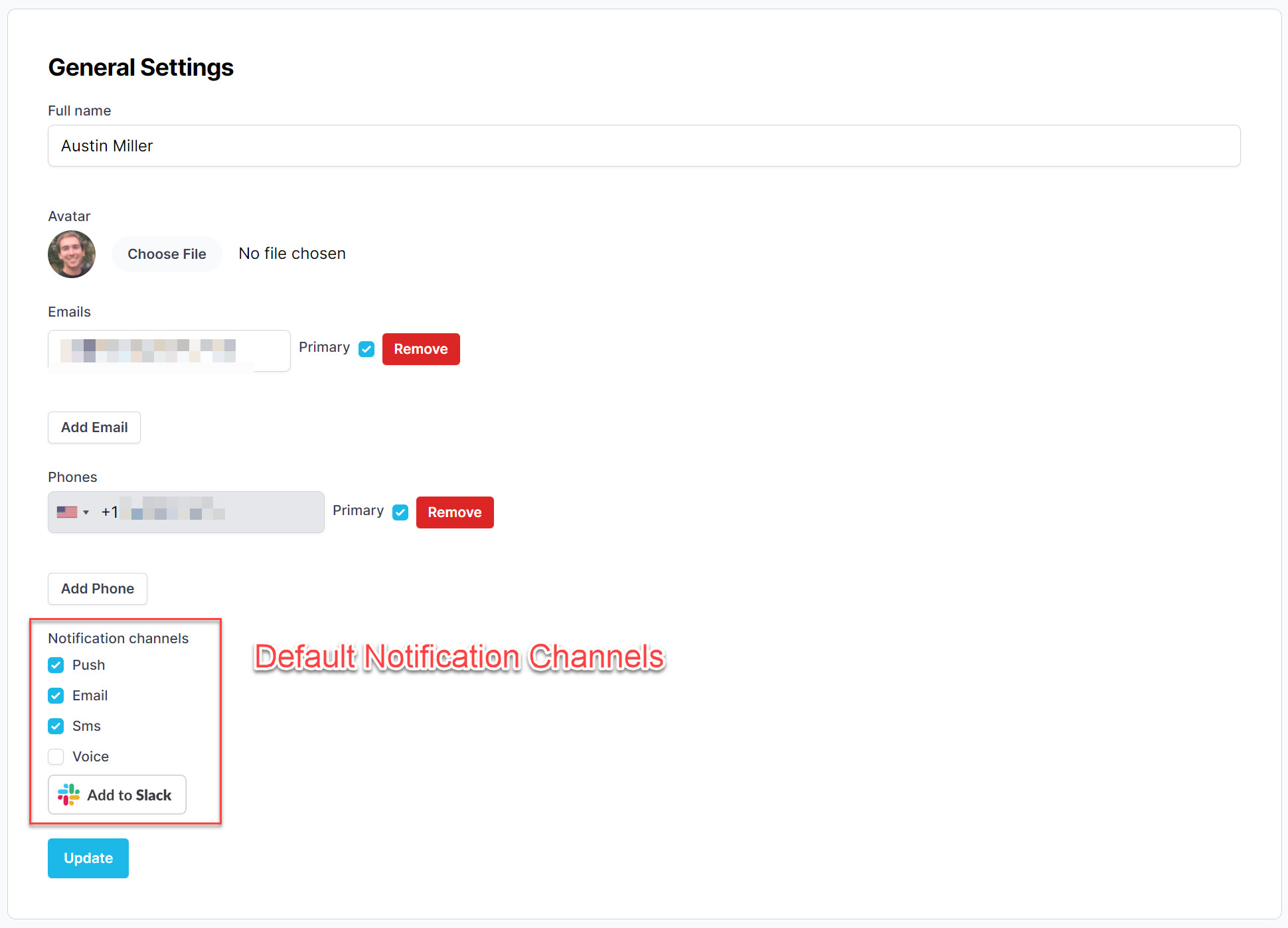Notification Channels
