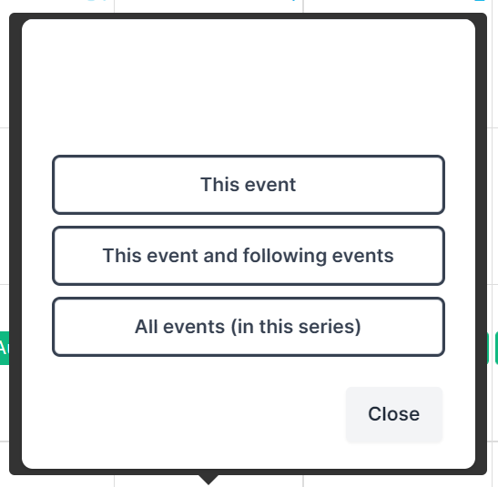 repeating event question